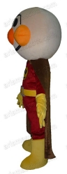 Super Bread Man mascot costume