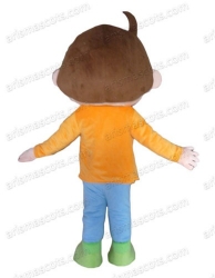 Boy mascot costume