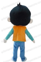 Boy mascot costume