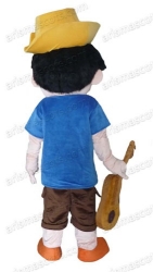 Boy mascot costume