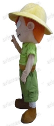 Boy mascot costume