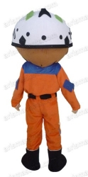 Fireman mascot costume