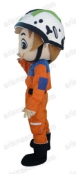 Fireman mascot costume