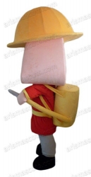 Fireman Mascot Costume