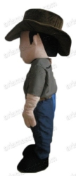 Cowboy Mascot Costume