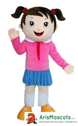 Girl Mascot Costume