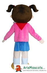Girl Mascot Costume