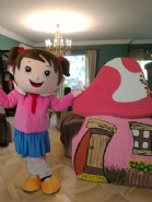 Girl Mascot Costume