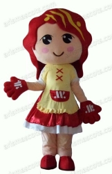 Girl Mascot Costume