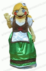 Mr & Mrs Clown Mascot Costume