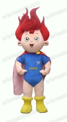 Boy mascot costume