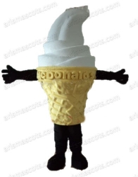 Ice Cream Mascot Costume