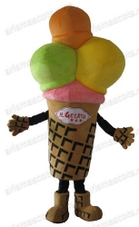 Ice Cream Mascot Costume