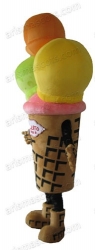 Ice Cream Mascot Costume
