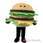 Hamburger Mascot Costume