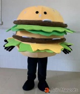 Hamburger Mascot Costume