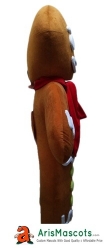 Gingerbread man mascot