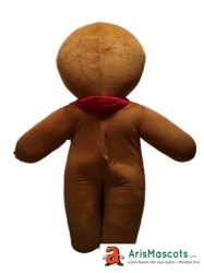 Gingerbread man mascot