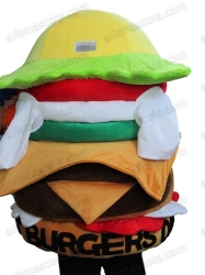 Hamburger Mascot Costume