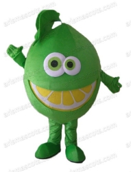 Lime Mascot Costume