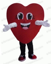 Heart Mascot Costume