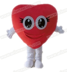 Heart Mascot Costume