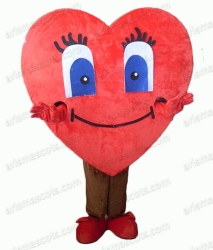 Heart Mascot Costume