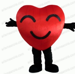 Heart Mascot Costume