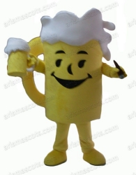 Beer Cup Mascot Costume