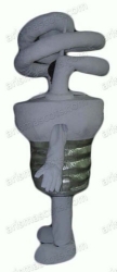 Energy Lamp Mascot Costume