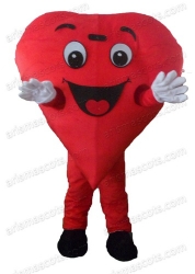 Heart Mascot Costume