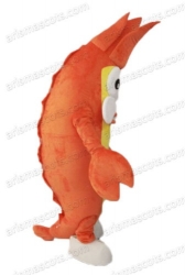 Shrimp Mascot Costume