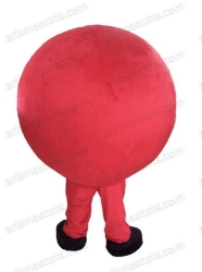 Red Clown Ball Mascot