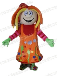 Girl Mascot Costume