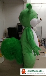 Squirrel Mascot Costume