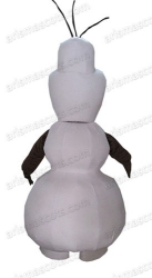 Frozen Olaf Snowman mascot