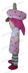 BlueBerry Girl Mascot