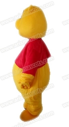 Winnie Pooh mascot costume