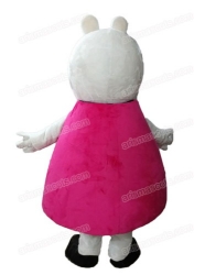 Suzy Sheep mascot costume