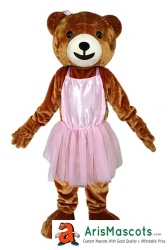 Girl Bear mascot