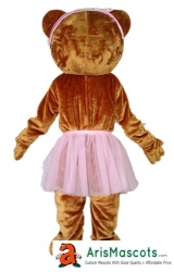 Girl Bear mascot