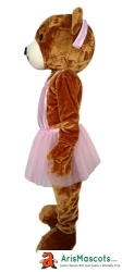 Girl Bear mascot