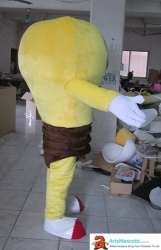 Bulb Mascot Costume