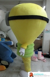 Bulb Mascot Costume