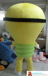 Bulb Mascot Costume