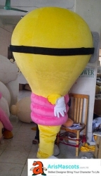 Bulb Mascot Costume