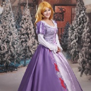 Princess Tangled Rapunzel Costume