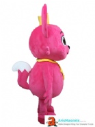 Pink Fong Mascot