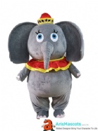 Dumbo Elephant Mascot