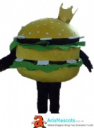 Hamburger Mascot Costume